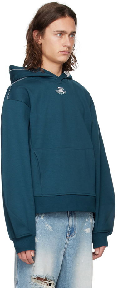 Pulover ADER ERROR Nolc Hoodie Modra | BN01SSHD0102TQ, 1