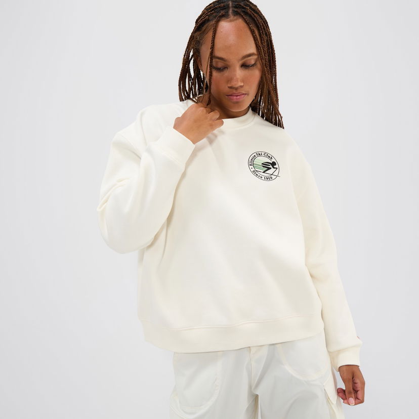 Pulover Ellesse Crewneck Sweatshirt Bela | SGX20916904