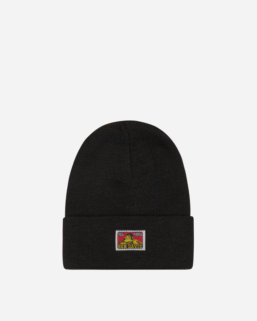 Beanie Ben Davis Logo Knit Beanie Črna | BEN9295 001