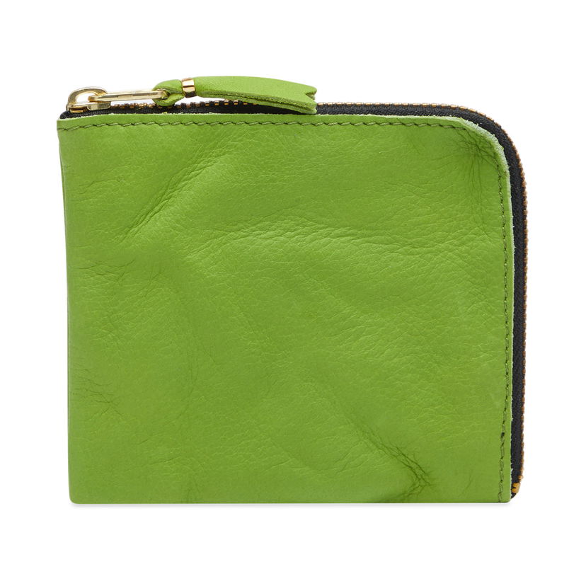 Denarnica Comme des Garçons SA3100 Washed Wallet Zelena | SA3100WW-3-GRN