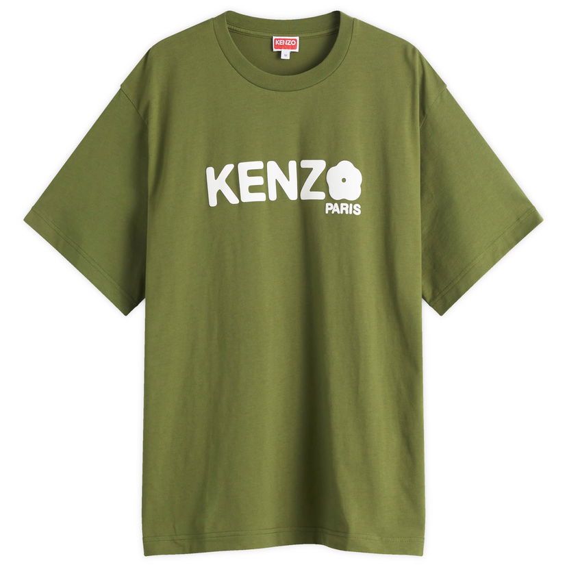 Majica KENZO Kenzo Boke Flower 2.0 Oversized T-Shirt Zelena | FF55TS4914SG-50