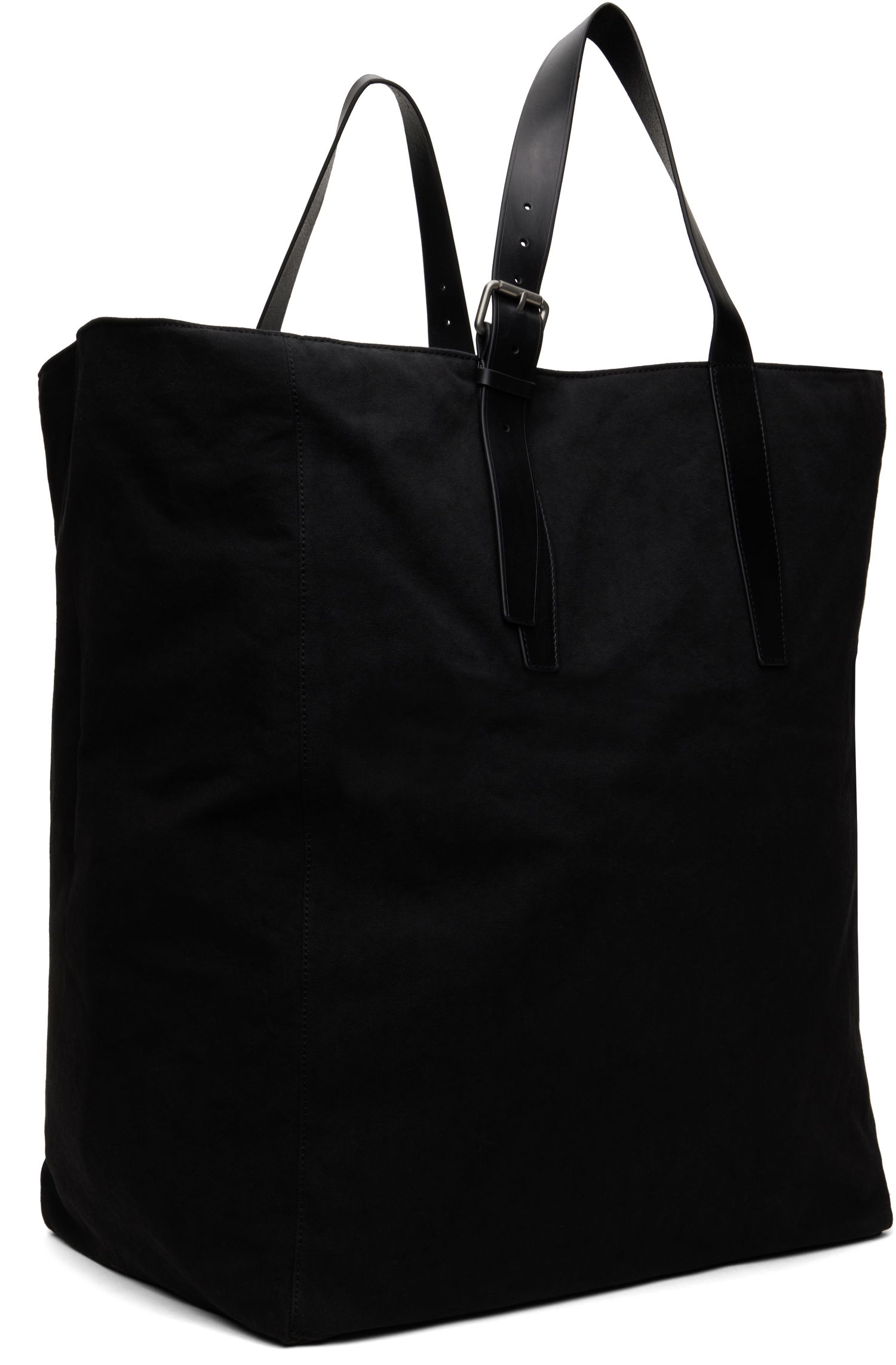 Tote bag Dries Van Noten Dries Van Noten Large Canvas Tote Bag Črna | 251-021507-698, 1