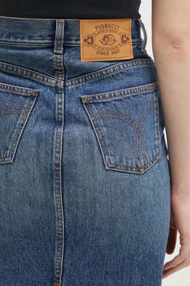Krila Fiorucci Denim Midi Skirt Modra | W01FPDSK176DN01DN02, 4