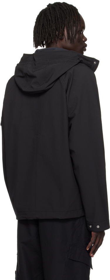 Jakna Stone Island Soft Shell-R E.Dye Hooded Jacket Črna | K2S15 Q100010 S0B22, 2