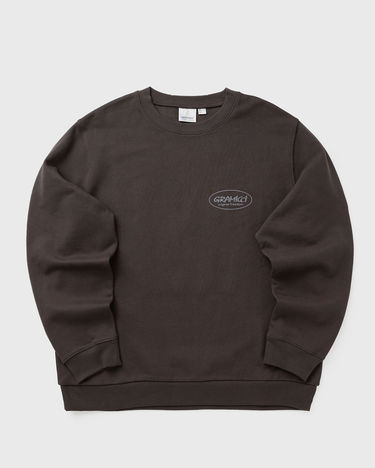 Pulover GRAMICCI Original Freedom Crewneck Sweatshirt Rjava | G5FU-J093-DEEP-BROWN, 1
