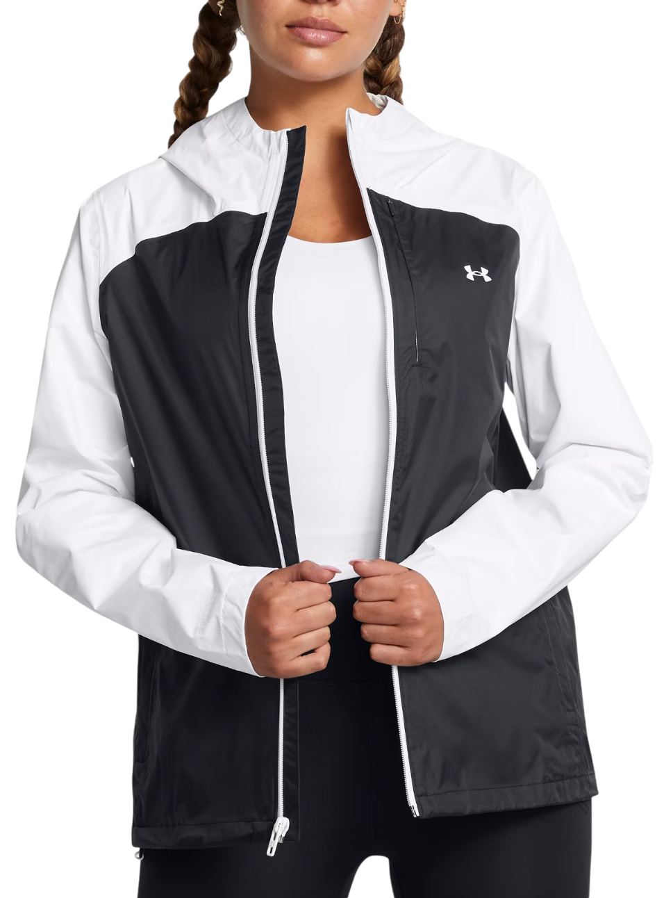 Vetrovka Under Armour Cloudstrike Colorblock Hooded Jacket Črna | 1381882-001, 0