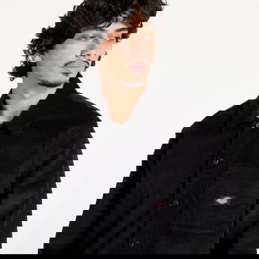 Srajce Dickies Corduroy Long Sleeve Button-Up Shirt Črna | DK0A8652BLK1, 1