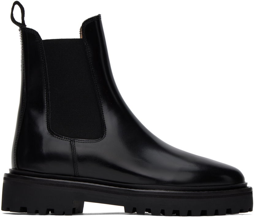 Superge in čevlji ISABEL MARANT Castay Chelsea Boots Črna | 23PBO0010FA-A1A12S