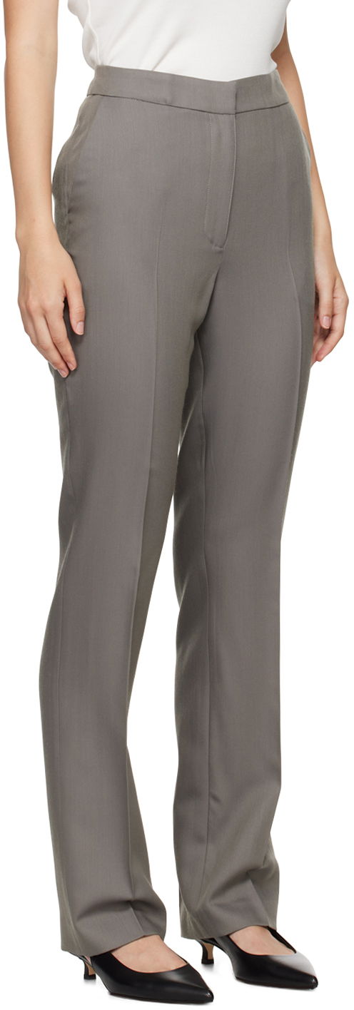Hlače Loulou de Saison Loulou de Saison Kallisto Trousers Siva | KALLISTO, 1
