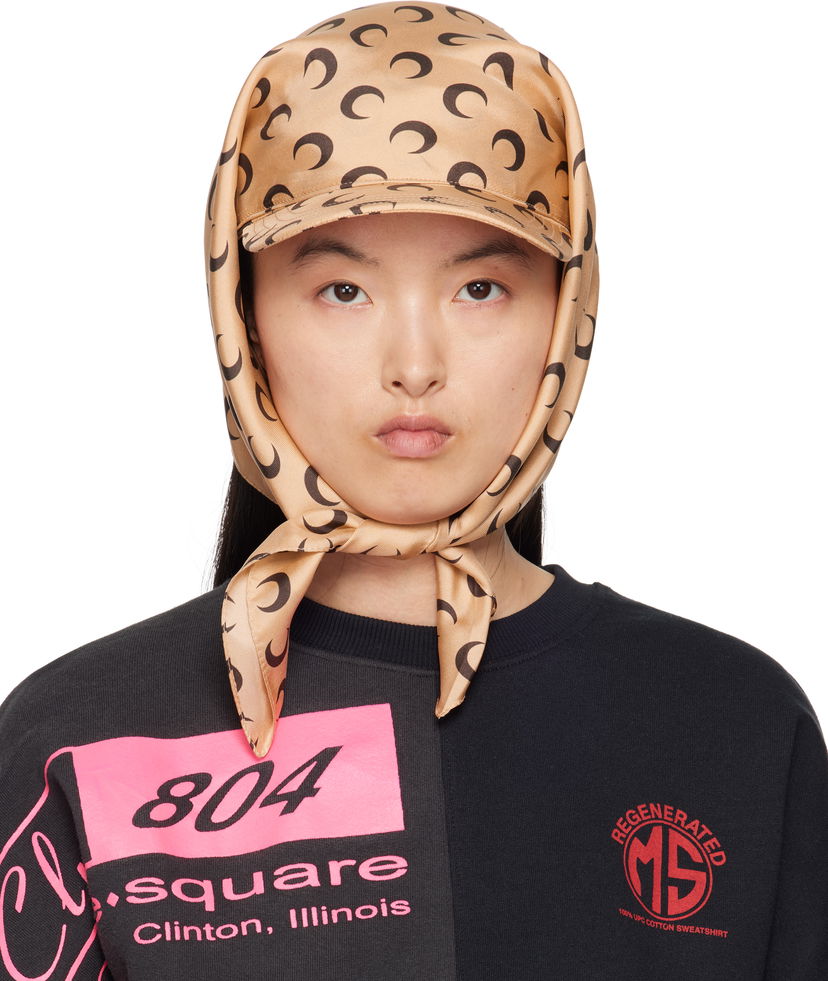 Pulover Marine Serre Marine Serre Silk Veiled Cap Črna | UHG035A CWOV0043