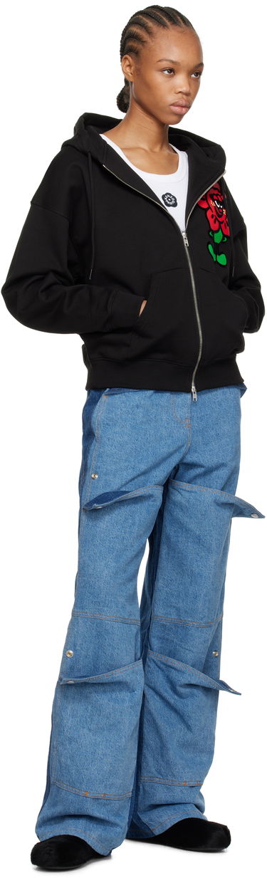 Kavbojke KENZO Kenzo Paris Multipocket Cargo Jeans Modra | FF52DP2306B4, 3