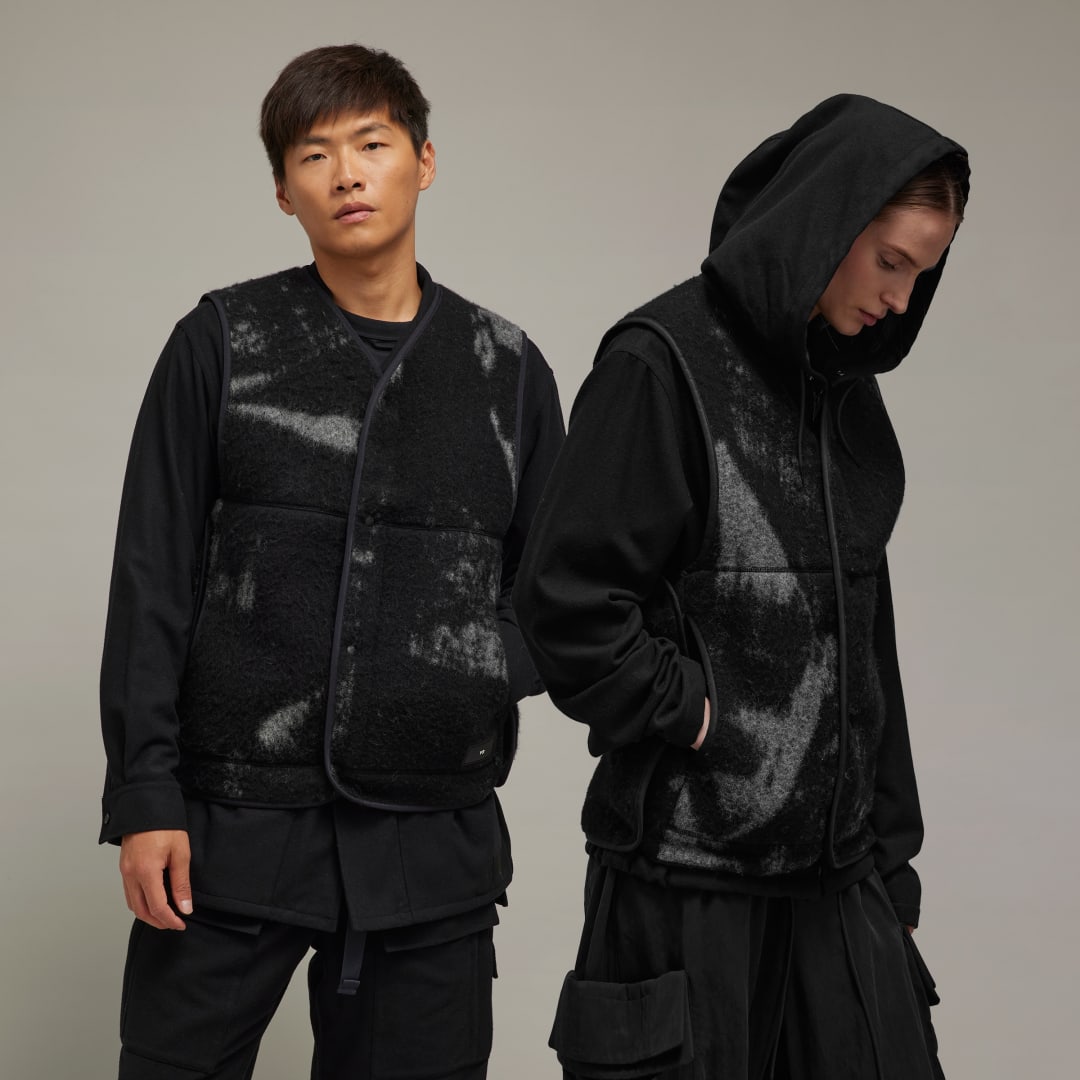 Telovnik Y-3 Y-3 Fuzzy Fleece Črna | IL2042, 1