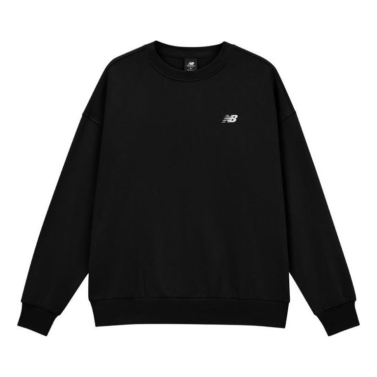 Pulover New Balance Casual Pullover Sweatshirt Črna | AMT33344-BK