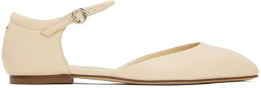 Oblačila Aeyde Aeyde Miri Ankle Strap Flats Bež | A11-FL-RKLS08FL47-SS24-100-007, 0