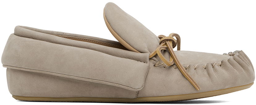 Superge in čevlji JW Anderson JW Anderson Suede Moc Loafers Siva | ANW42212A