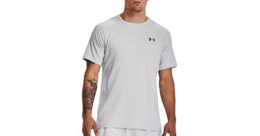 Majica Under Armour Rush Emboss Tee Bela | 1376790-014, 1