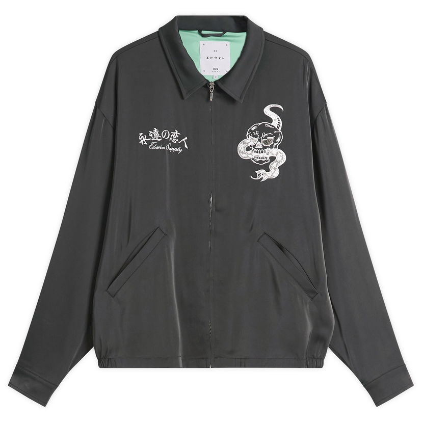 Bomber jakna EDWIN Forever Lover Jacket Črna | I034957-8900