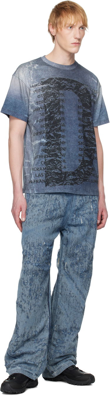 Trenirka Diesel Diesel D-Enimos-FSG Acid Wash Drawstring Lounge Pants Modra | A18936-068RQ-01, 3