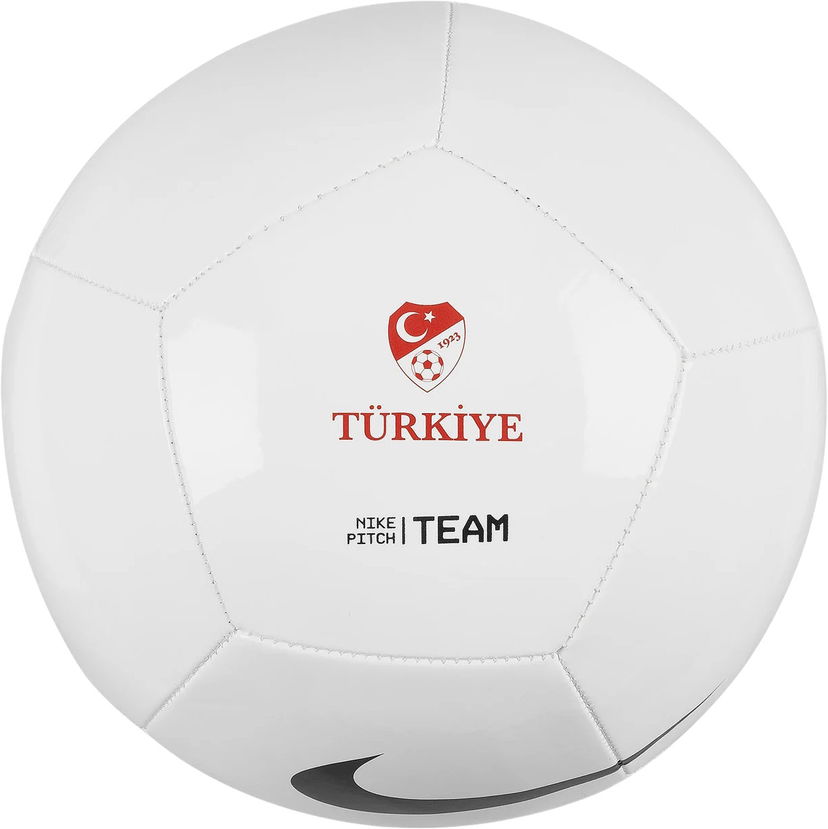 Športna oprema Nike TFF Pitch Team Soccer Ball Bela | dh9796tff-dh9796tff