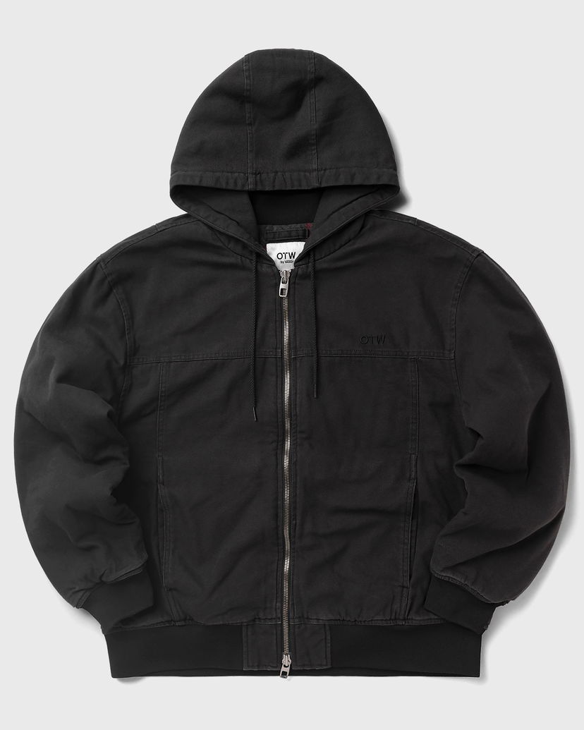 Jakna Vans OTW Hooded Canvas Jacket Črna | VN000R5RBLK1