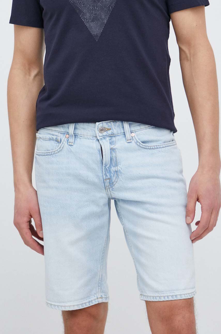 Kratke hlače GUESS Denim Shorts Modra | M3GD01.D4T9F, 0