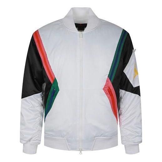 Bomber jakna Jordan Jordan Wings MA-1 Colorblock Jacket Bela | CD5458-100, 0