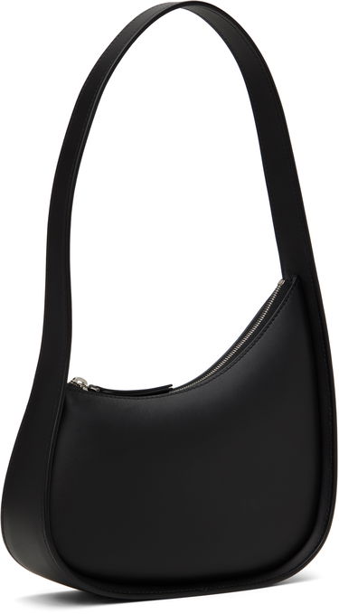 Torba za čez ramo The Row Black Half Moon Bag Črna | W1249-L52, 2