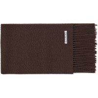 Šala Acne Studios Vargo Boiled Wool Scarf Rjava | CA0283-ADN, 2