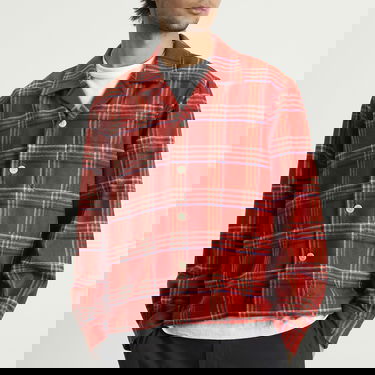 Srajce Bode Gable Plaid Overshirt Večbarvna | MRF25SH007, 5