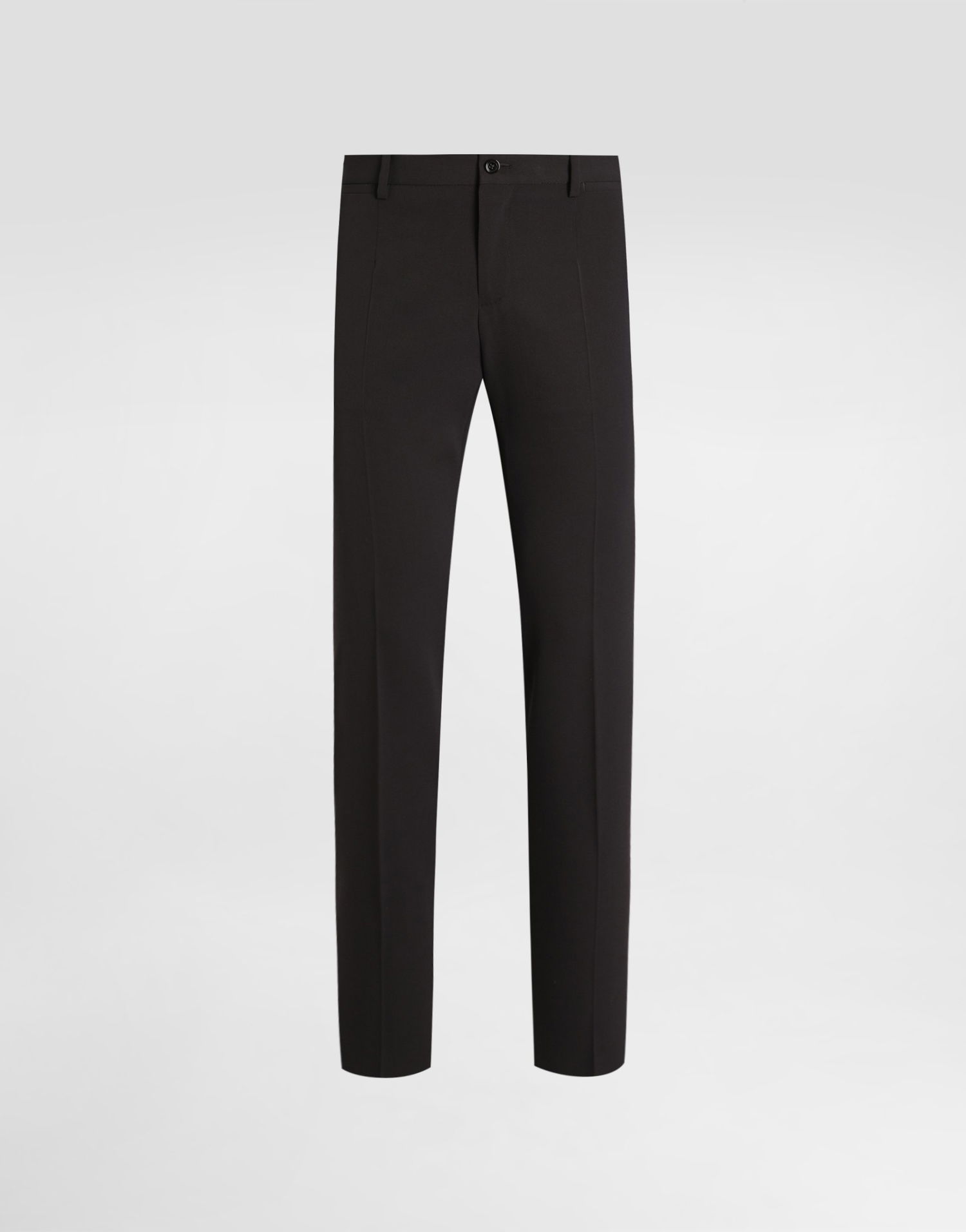 Hlače Dolce & Gabbana Dolce & Gabbana Bi-Stretch Wool Canvas Trousers Črna | GY7BMTFUBGBN0352, 0