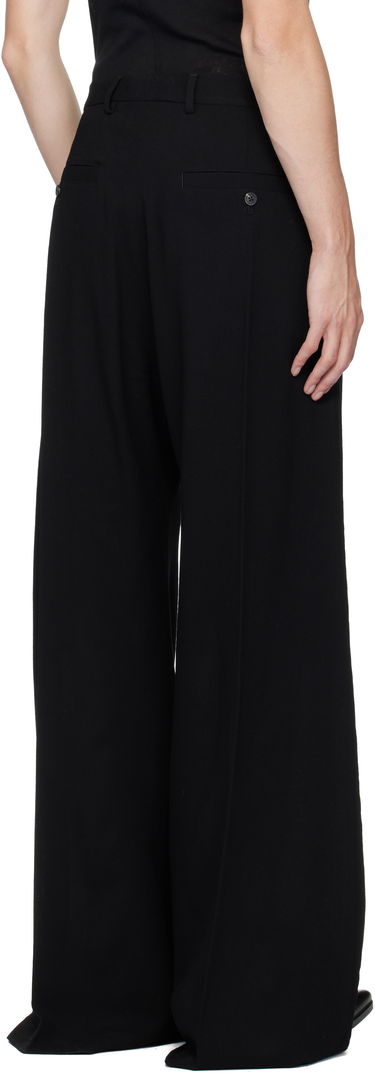 Hlače Rick Owens Concordians Tailored Wide Belas Trousers Črna | RU02E1354 WA, 2
