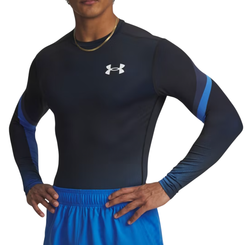 Majica Under Armour Under Armour Heatgear Sub Crew Long Sleeve T-Shirt Črna | 6007631-402