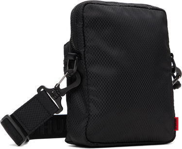 Torba za čez ramo BOSS Hugo Stacked Logo Reporter Bag Črna | 50536029, 2
