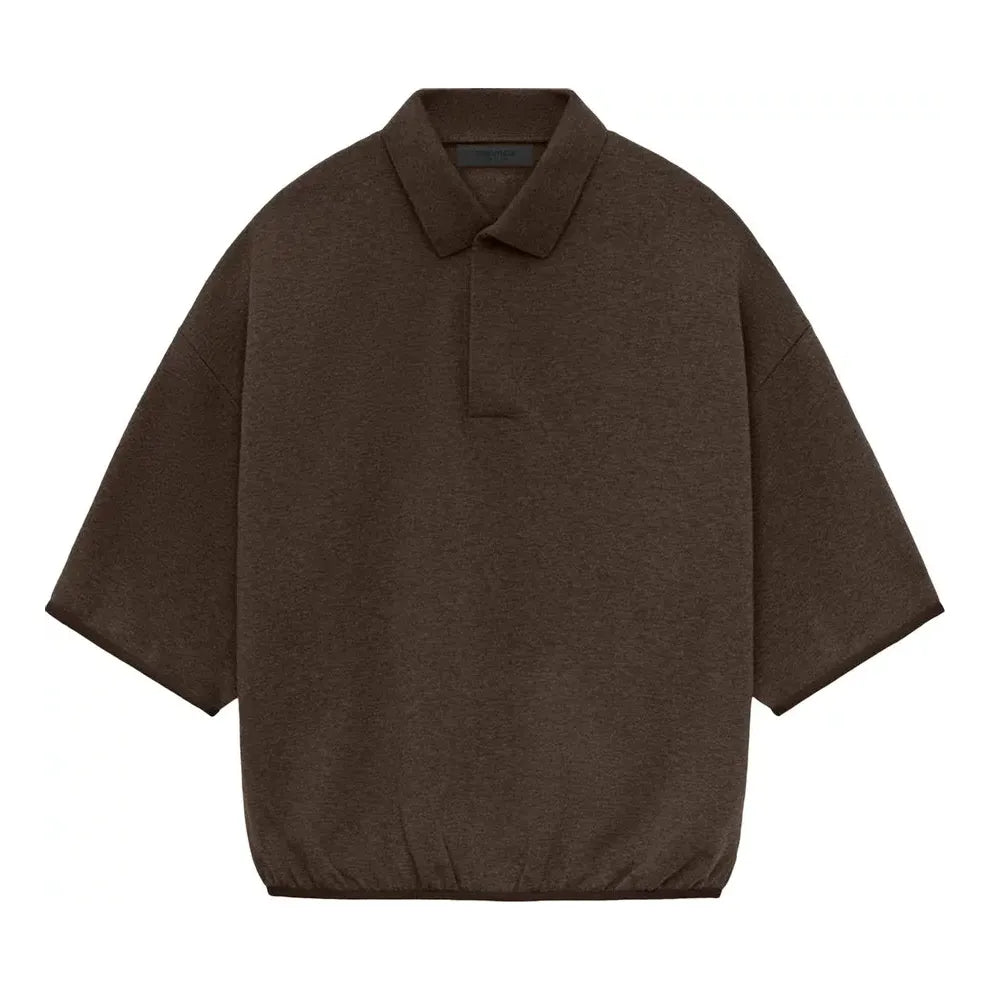 Polo majica Fear of God Essentials 3/4 Sleeve Polo Rjava | 192SU244402F, 0