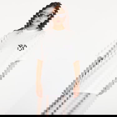 Majica Y-3 Logo Short Sleeve Tee UNISEX Core White Bela | JE9281, 0