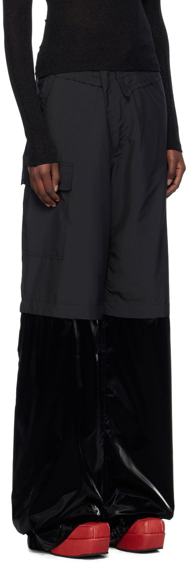 Cargo hlače Ottolinger Ottolinger Baggy Cargo Pants Črna | 1060801921, 1