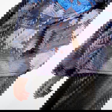 Puhovka Wasted Paris Elevation Puffer Cityscape Graffiti Print L Večbarvna | WP_000318, 3