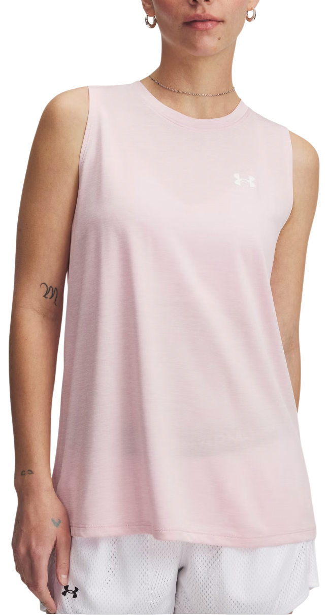Majica brez rokavov Under Armour Under Armour Tech Twist Tank Top Roza | 1383656-647