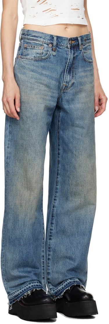 Kavbojke R13 R13 D'Arcy Loose Jeans Modra | R13WD038-D213C, 1