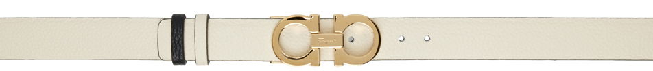 Pasovi FERRAGAMO Ferragamo Gancini Reversible Belt Bež | 23A565 - 764045, 0