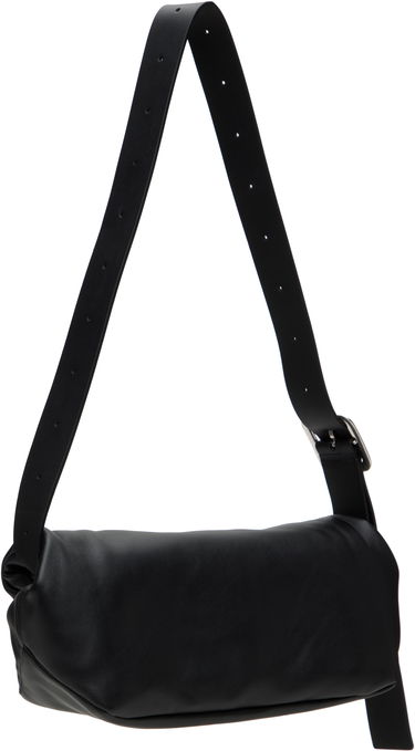Torbice za okoli pasu Jil Sander Jil Sander Rollup Small Square Belt Bag Črna | J08WG0048_P7218, 2