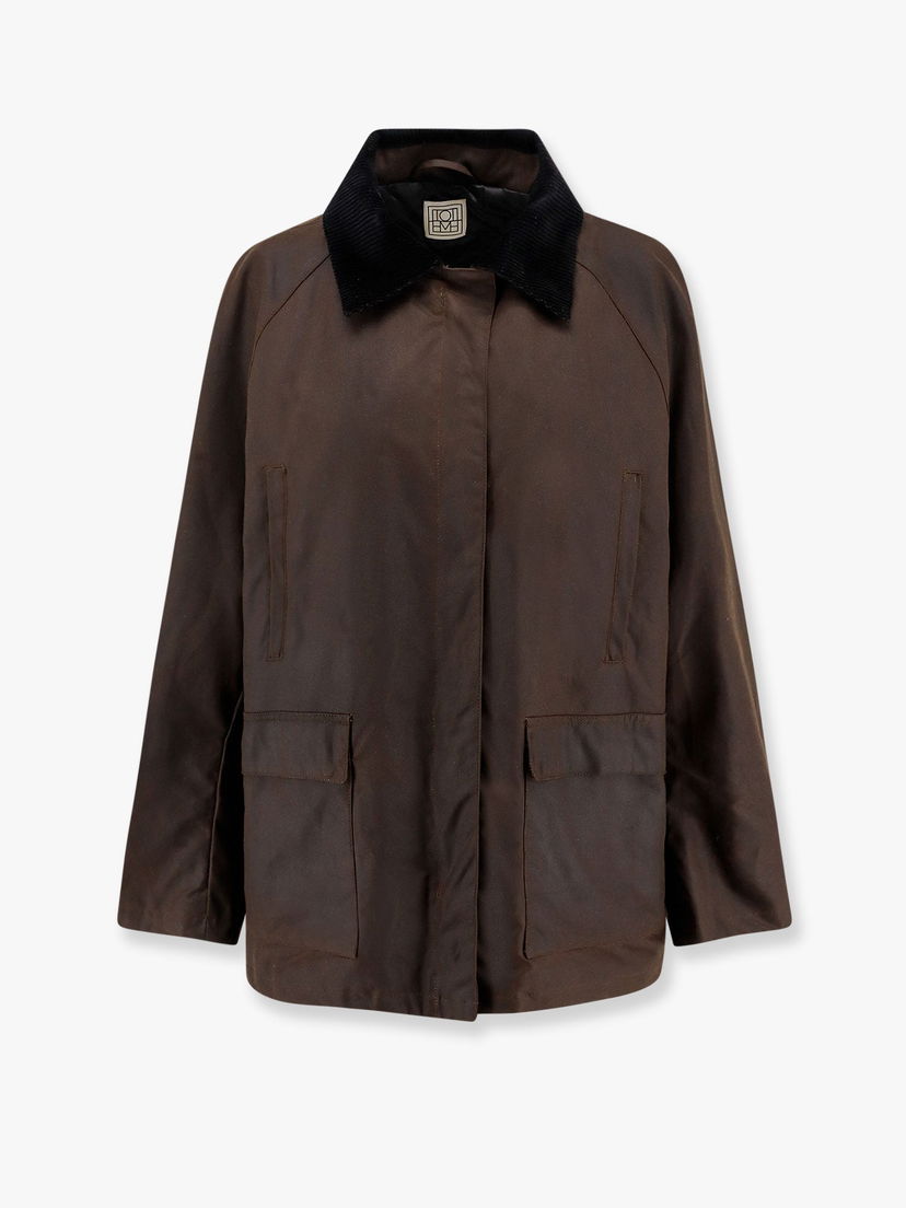 Jakna TOTEME TotemE Women's Waxed Cotton Jacket Rjava | 244WRO4722FB0320213