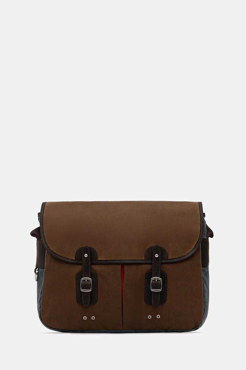 Torba za čez ramo Barbour Barbour x Paul Smith Wax Tarras Messenger Bag Večbarvna | UBA0761TA51