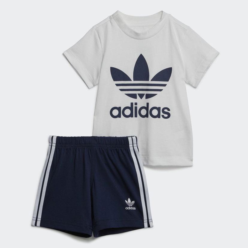 Trenirka adidas Originals Trefoil and Tee Črna | IB8638