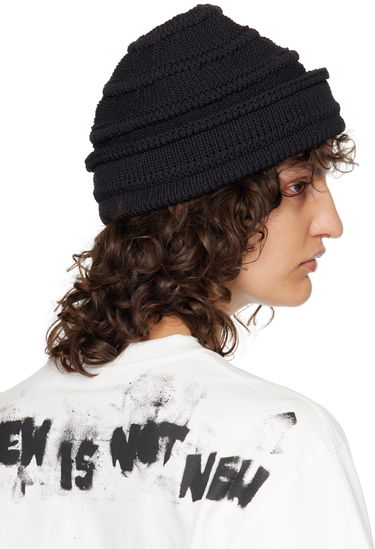 Beanie ADER ERROR Montblanc Black Knitted Beanie Črna | BMADSSHW0503BK, 2