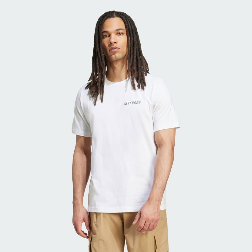 Majica adidas Performance Terrex Graphic Tee Bela | JW3559