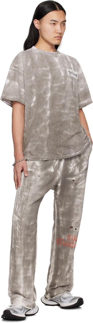 Trenirka We11done We11done Distressed Tie-Dye Sweatpants Siva | WD-TA0-25-721-U-BK, 3