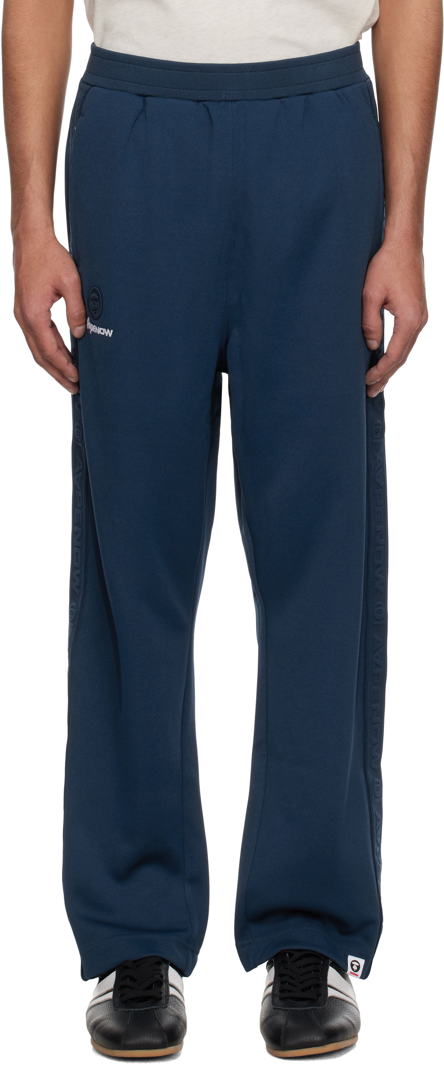 Trenirka AAPE by A Bathing Ape AAPE by A Bathing Ape 'AAPE Now' Sweatpants Mornarica | AAPPTMB674XXNNYX, 0