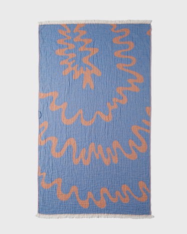 Modni dodatki By Parra Splashed Beach Towel Oranžna | 53546, 2