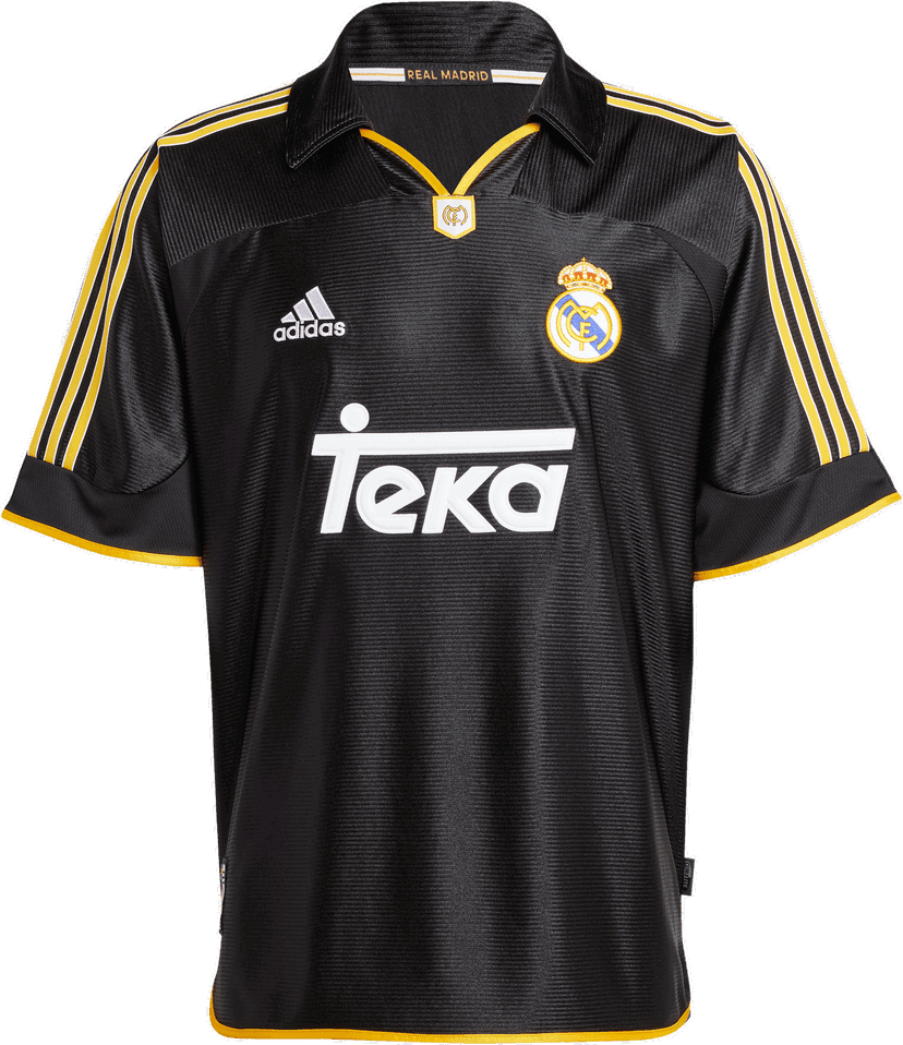 Dres adidas Originals Real Madrid Away Jersey 1999/00 Črna | jw1992